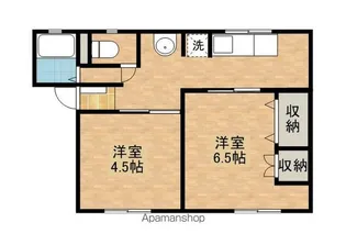 清原台パークハイツ【1階】の間取り